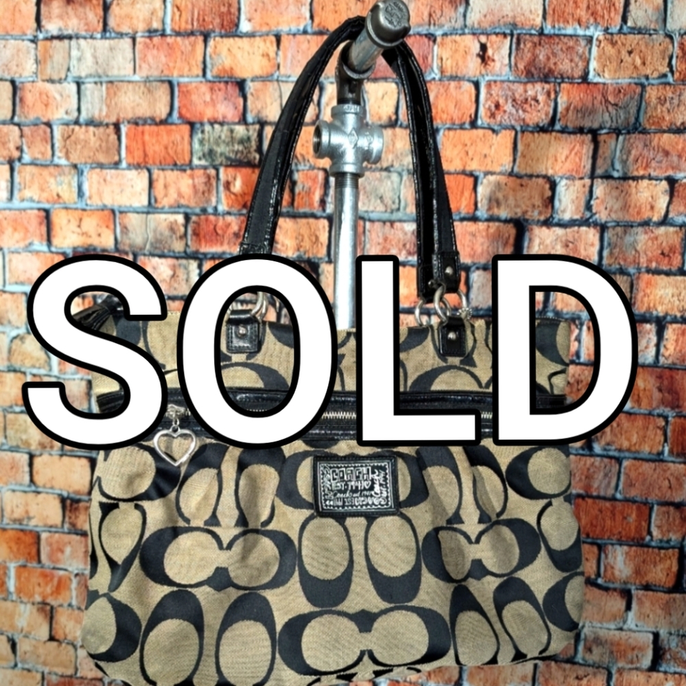 👜 Retro Coach Daisy Signature Tote